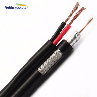 PVC-Teflon-Schicht-koaxiale Drahtkabel für die Überwachungs- und Luftfahrtindustrie
