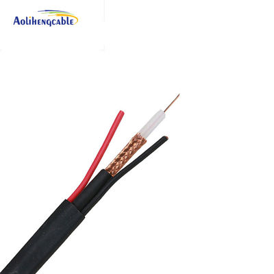 PVC-Teflon-Schicht-koaxiale Drahtkabel für die Überwachungs- und Luftfahrtindustrie