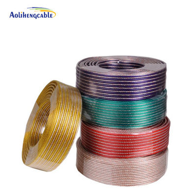 22 AWG OFC CCA Lautsprecherkabel 2*4mm Od Anpassbar Hochleistung